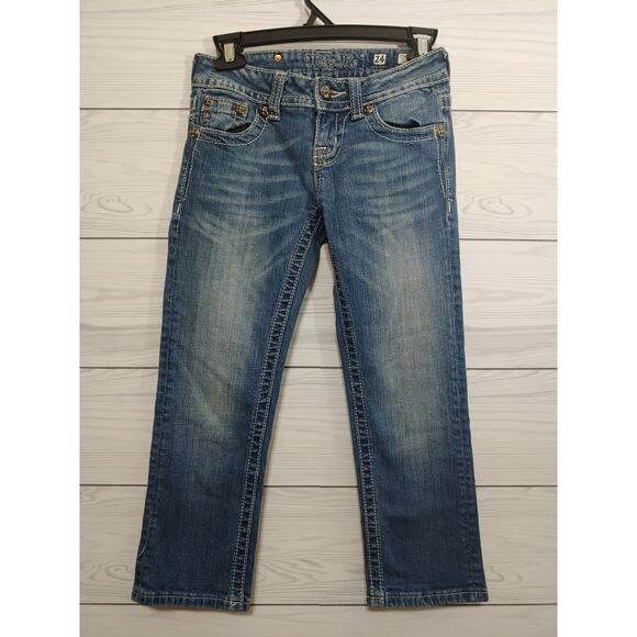 Womens Miss Me Capri Jeans sz 24 - Picture 1 of 5